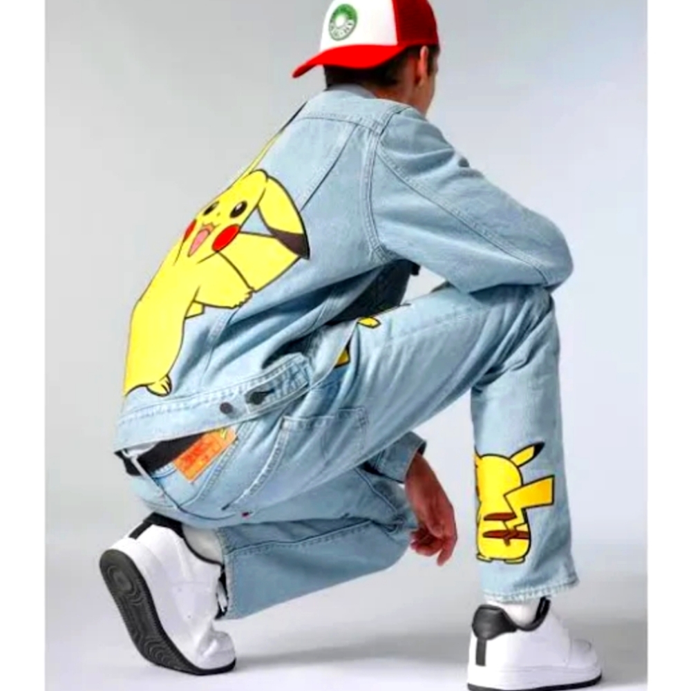 Levi x Pokemon Jeans